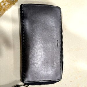 All Saints Wallet lightly used! Beautifully silver bronzee and  soft leather💖